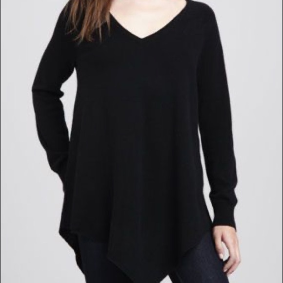Joie Shatoria Wool Cashmere Sweater V Neck Womens Black Small - Picture 1 of 6